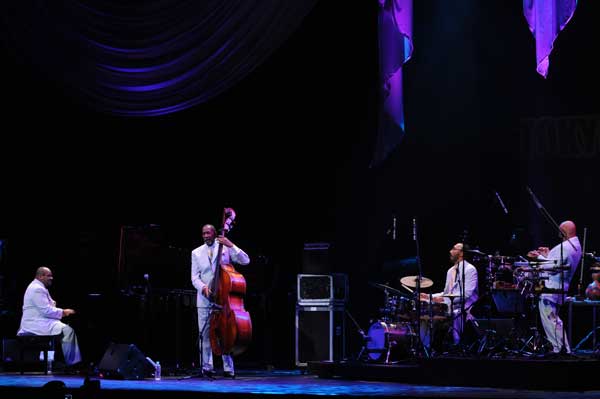 Ron Carter Quartet photo by Hideo Nakajima